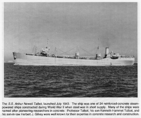 The S.S. Arthur Newell Talbot, launched July 1943.