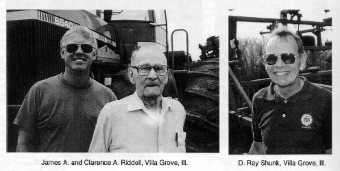 James A. and Clarence A. Riddell, Villa Grove, III.;
	D. Ray Shunk, Villa Grove, III.