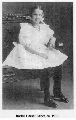Rachel Harriet Talbot, ca. 1906