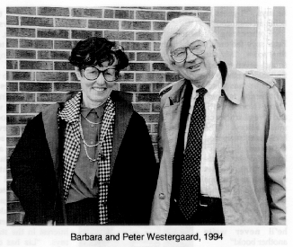 Barbara and Peter Westergaard
